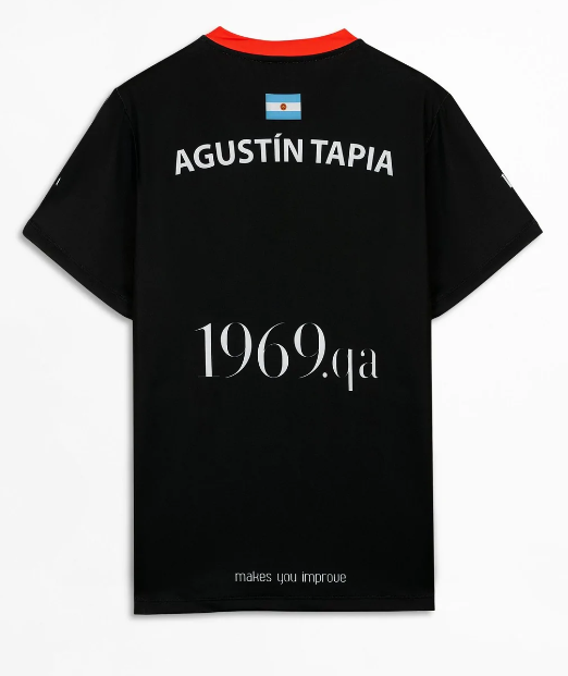 Camiseta de Pádel Oficial de Agustín Tapia 2023 -Azul Marino – NOX